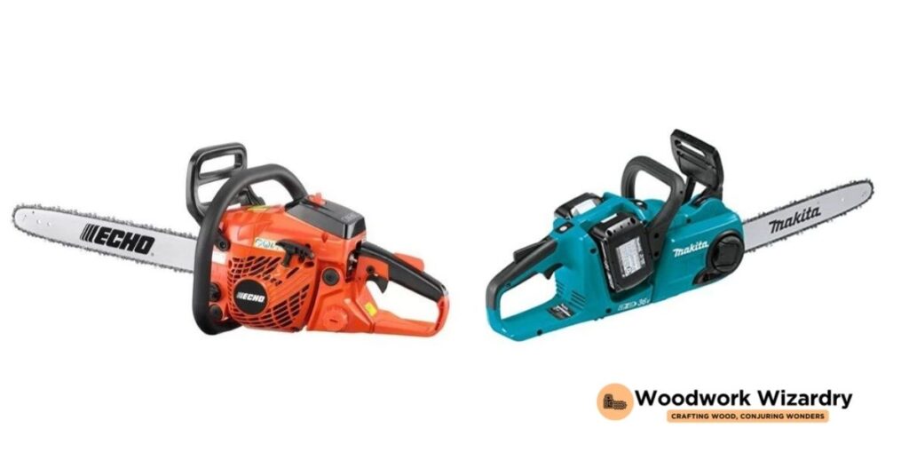 Comparing Electric Chainsaws to Gas Powered Chainsaws