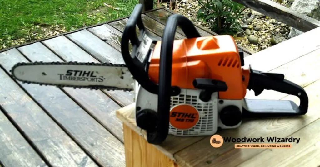 Initial Steps Before Starting a Flooded Chainsaw