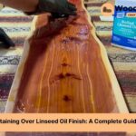 can you stain over linseed oil staining oil finish