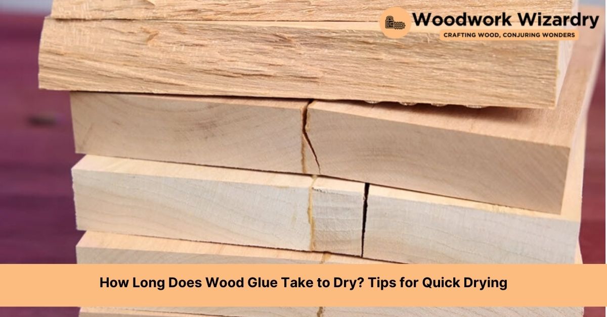 how long does wood glue take to dry