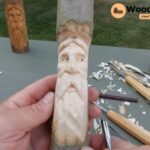 how to carve a wood spirit