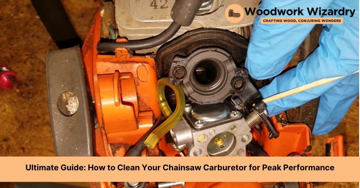 how to clean chainsaw carburetor