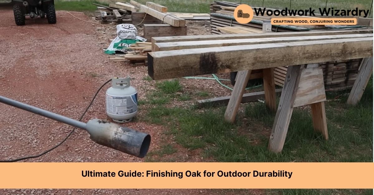 how to finish oak for outdoor use
