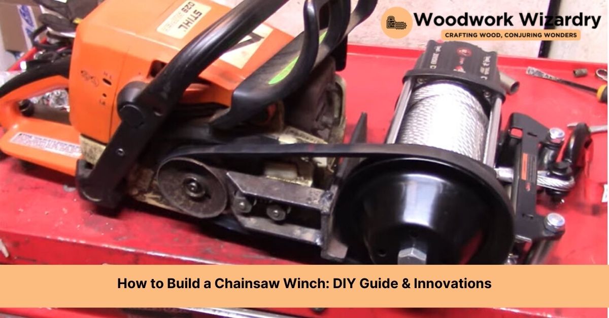 how to make chainsaw winch