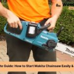 how to start makita chainsaw