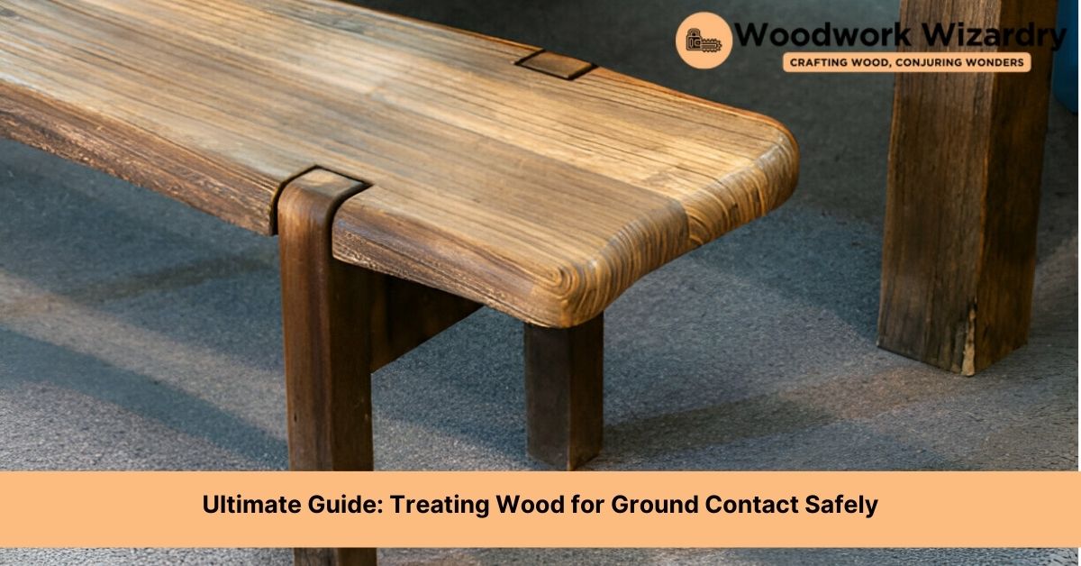 how to treat wood for ground contact