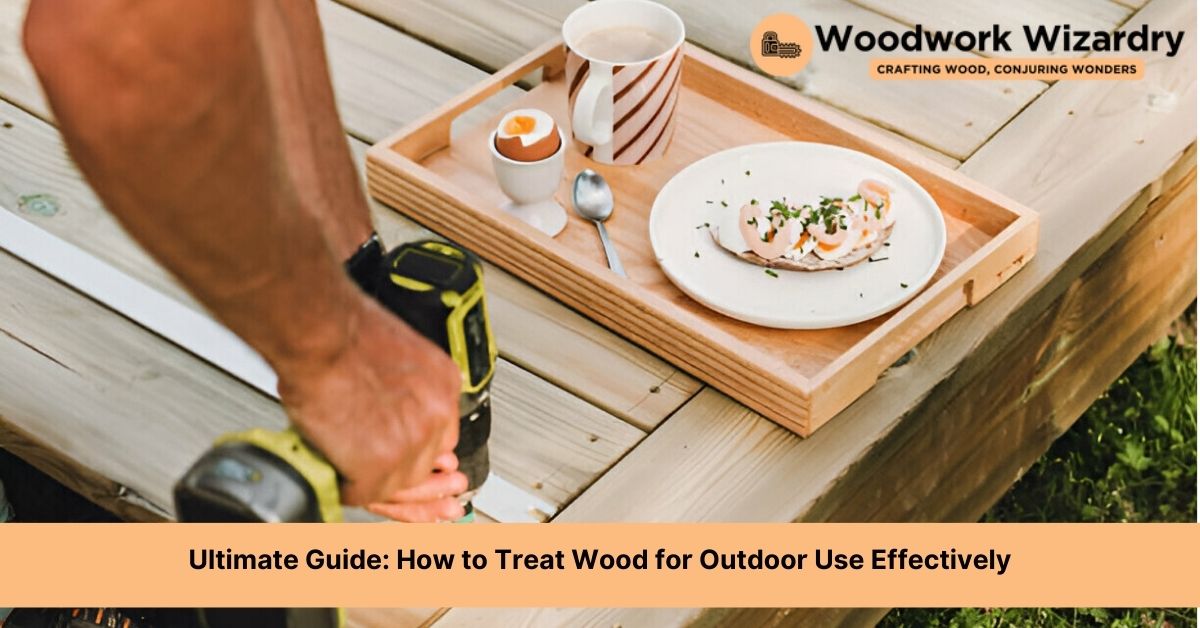 how to treat wood for outdoor use
