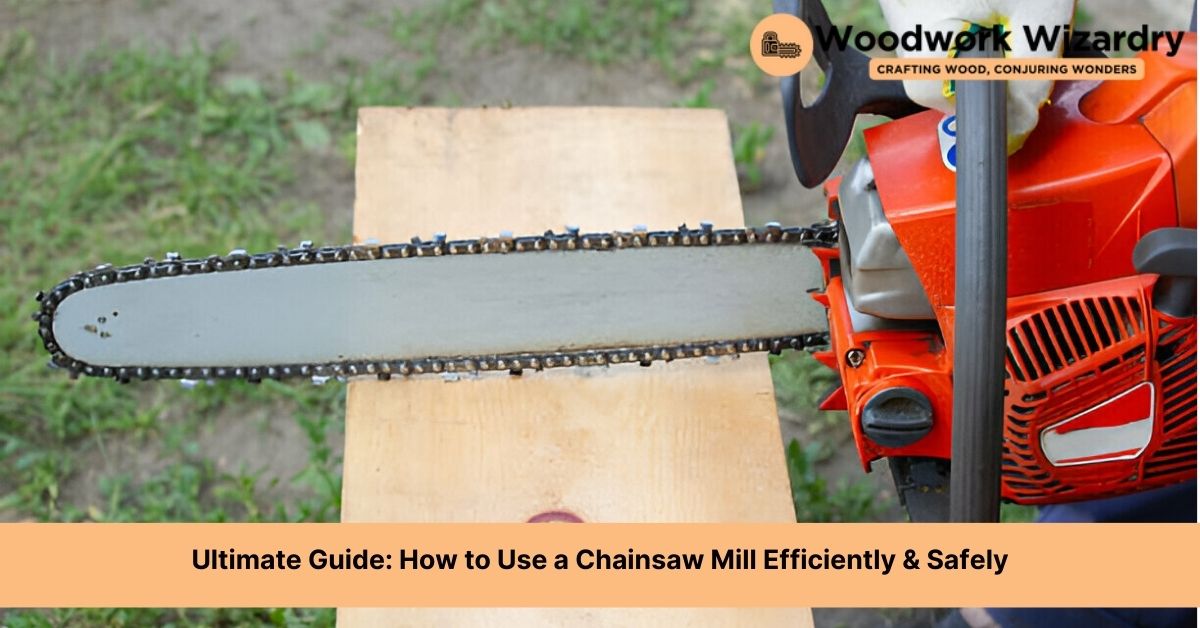 how to use chainsaw mill