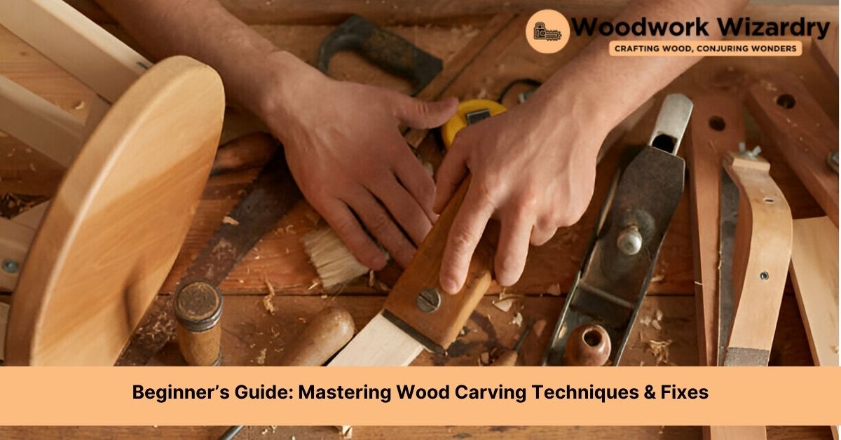 how to wood carve for beginners