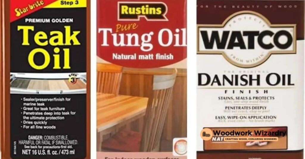 Comparing BLO, Danish Oil, And Tung Oil