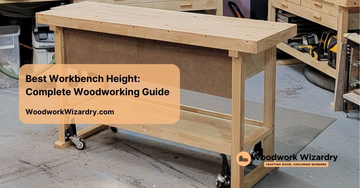 best workbench height complete woodworking guide