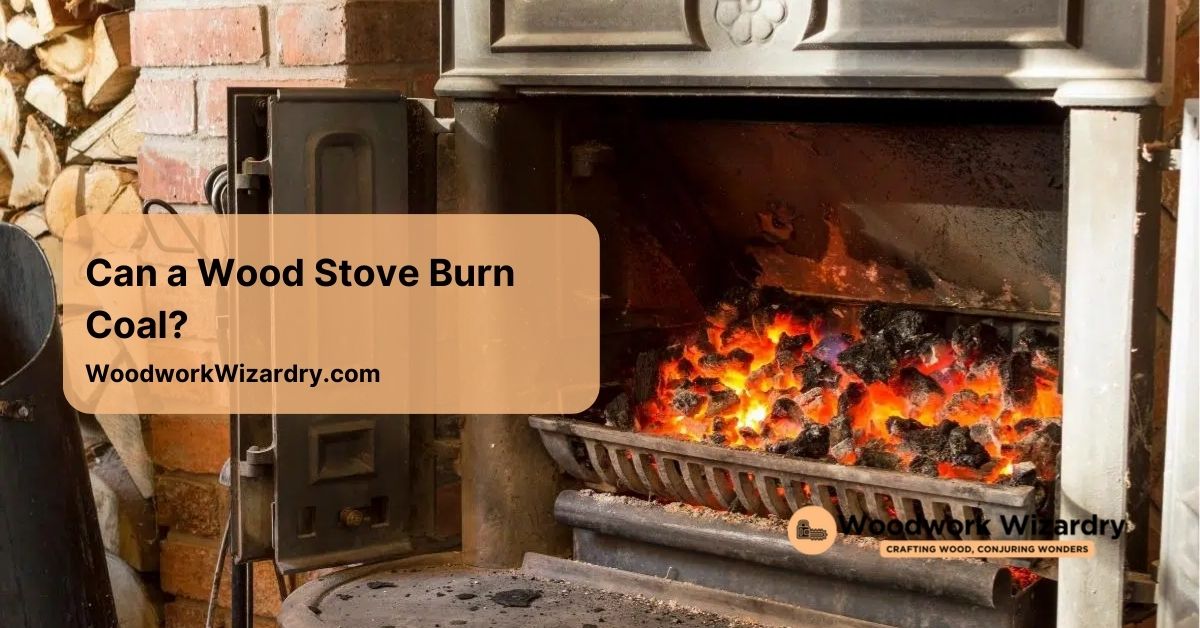 can a wood stove burn coal