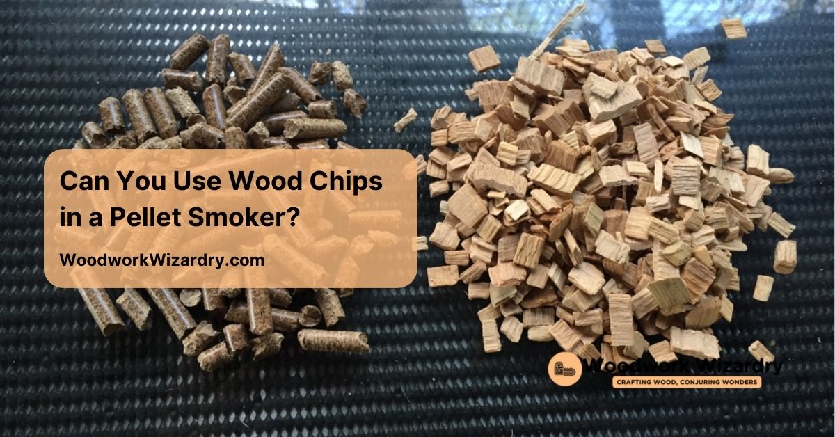 can you use wood chips in a pellet smoker