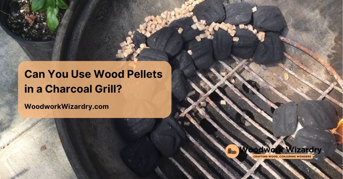 can you use wood pellets in a charcoal grill