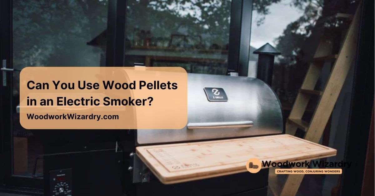 can you use wood pellets in an electric smoker