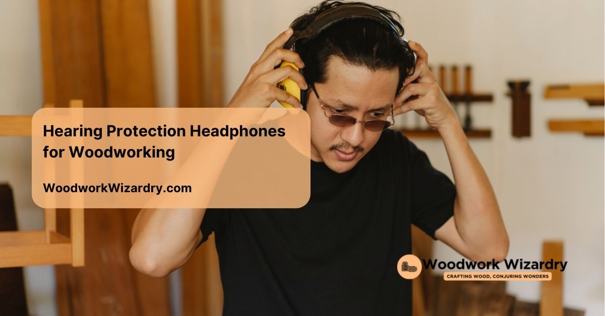 hearing protection headphones woodworking