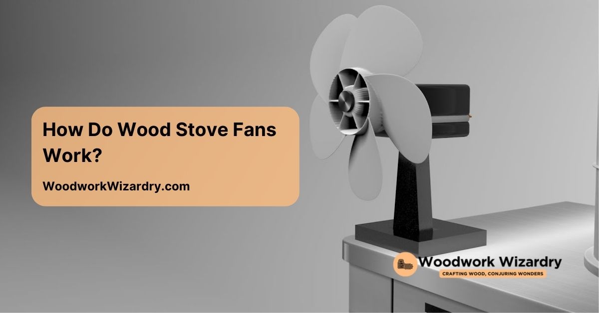 how do wood stove fans work