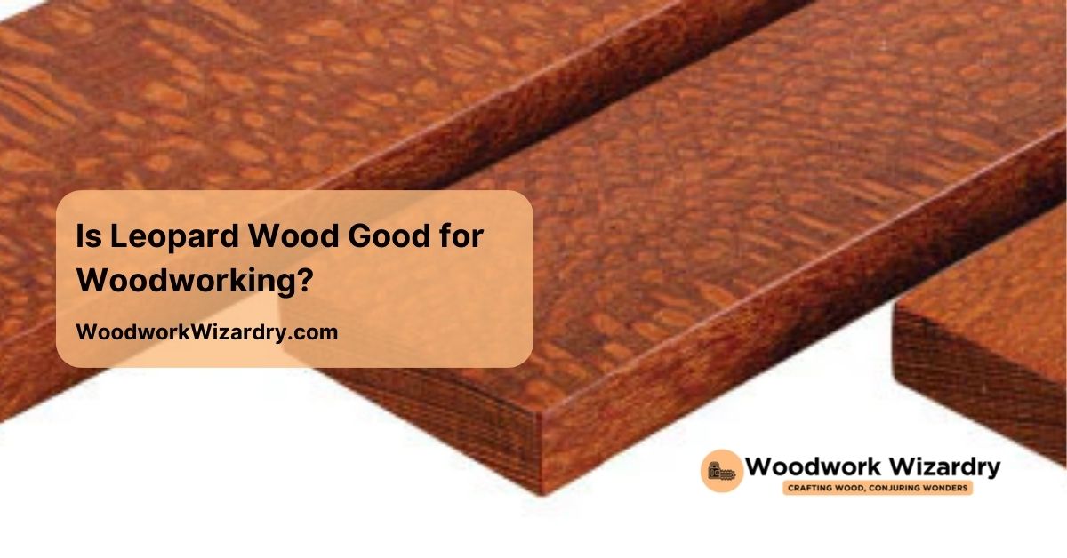 is leopard wood good for woodworking