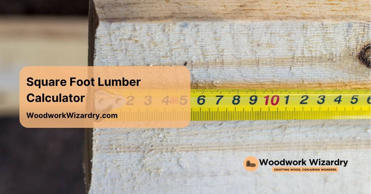 square foot lumber calculator