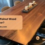 why does walnut wood change color