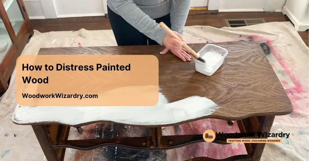 How to Distress Painted Wood