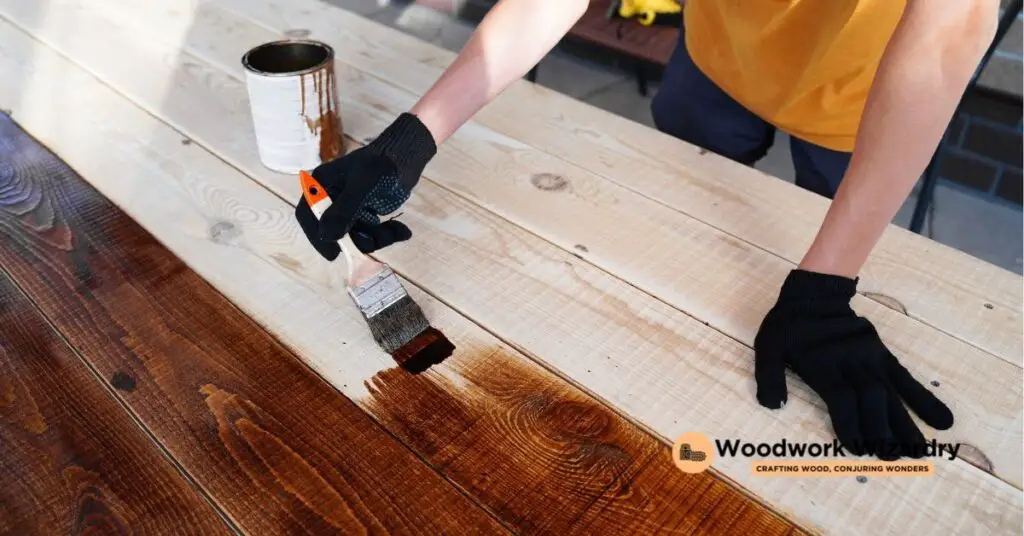 Transform Your Furniture: How to Paint Over Stained Wood Like a Pro 5 Painting Process