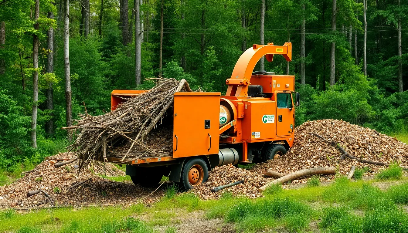 1 how much is a wood chipper rental
