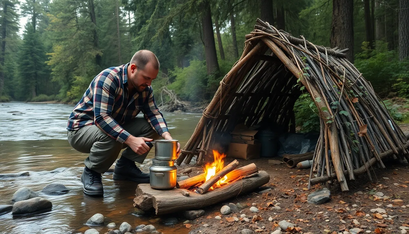 1 how to stay alive in the woods book