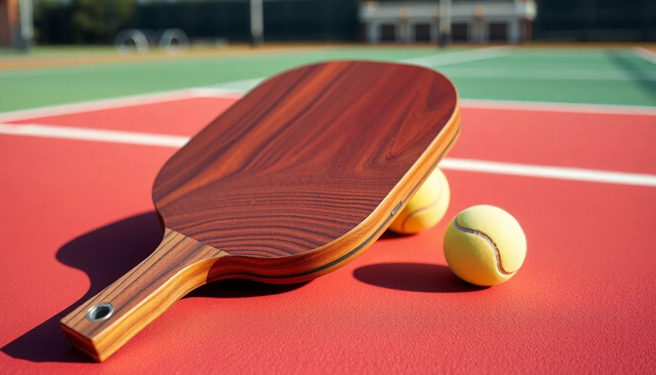 2 are wooden pickleball paddles good