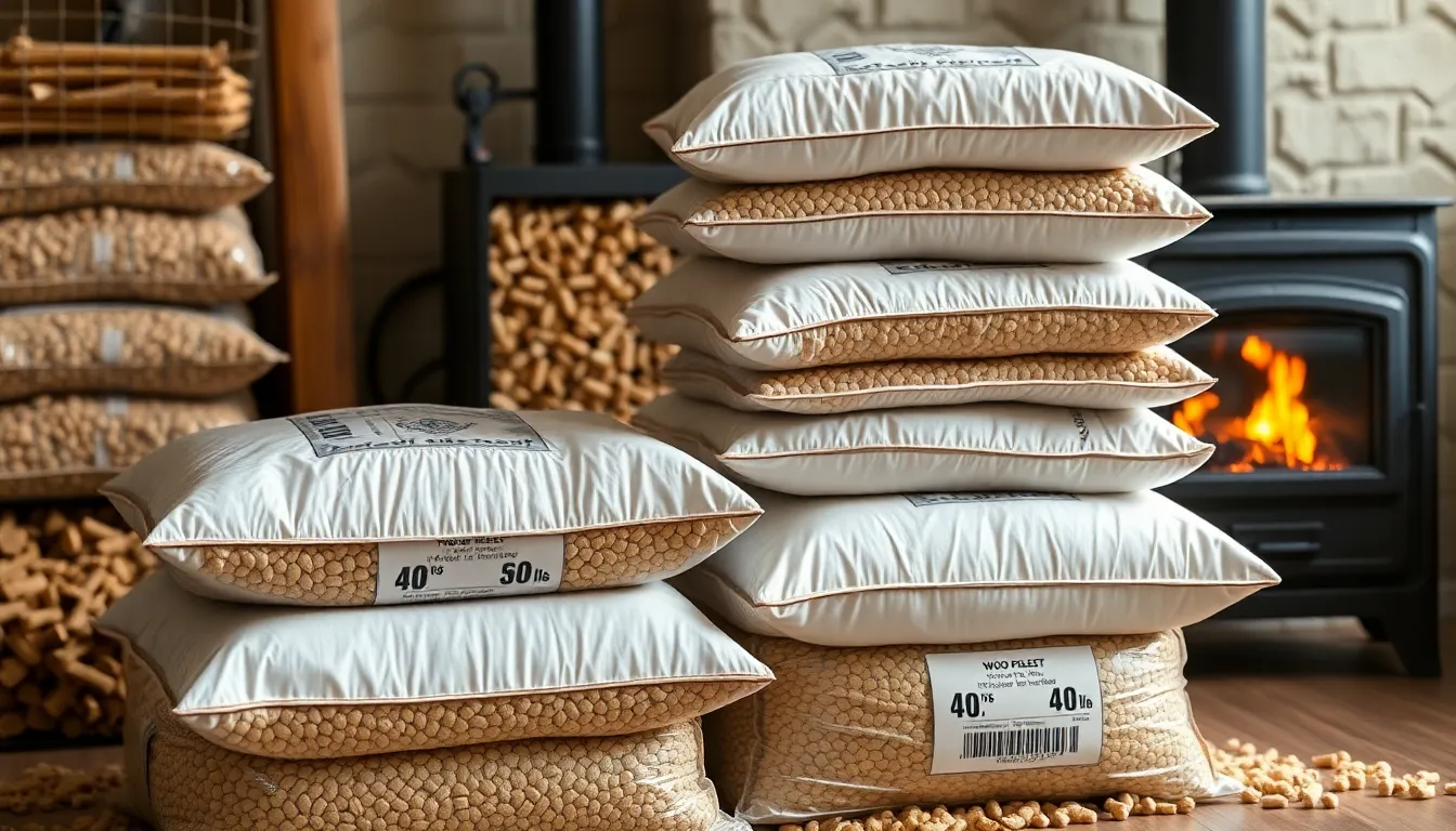 How Many Bags in a Ton of Wood Pellets? Exact Counts for Heating Costs & Storage 4 2 how many wood pellets bags in a ton