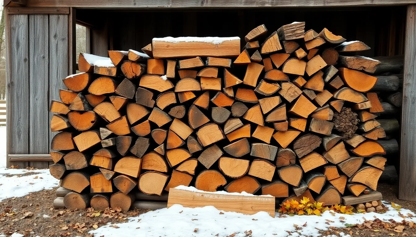 2 how much is in a rick of wood