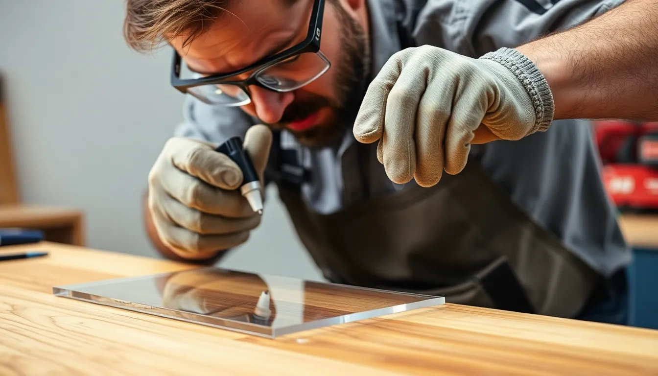 2 how to attach acrylic to wood