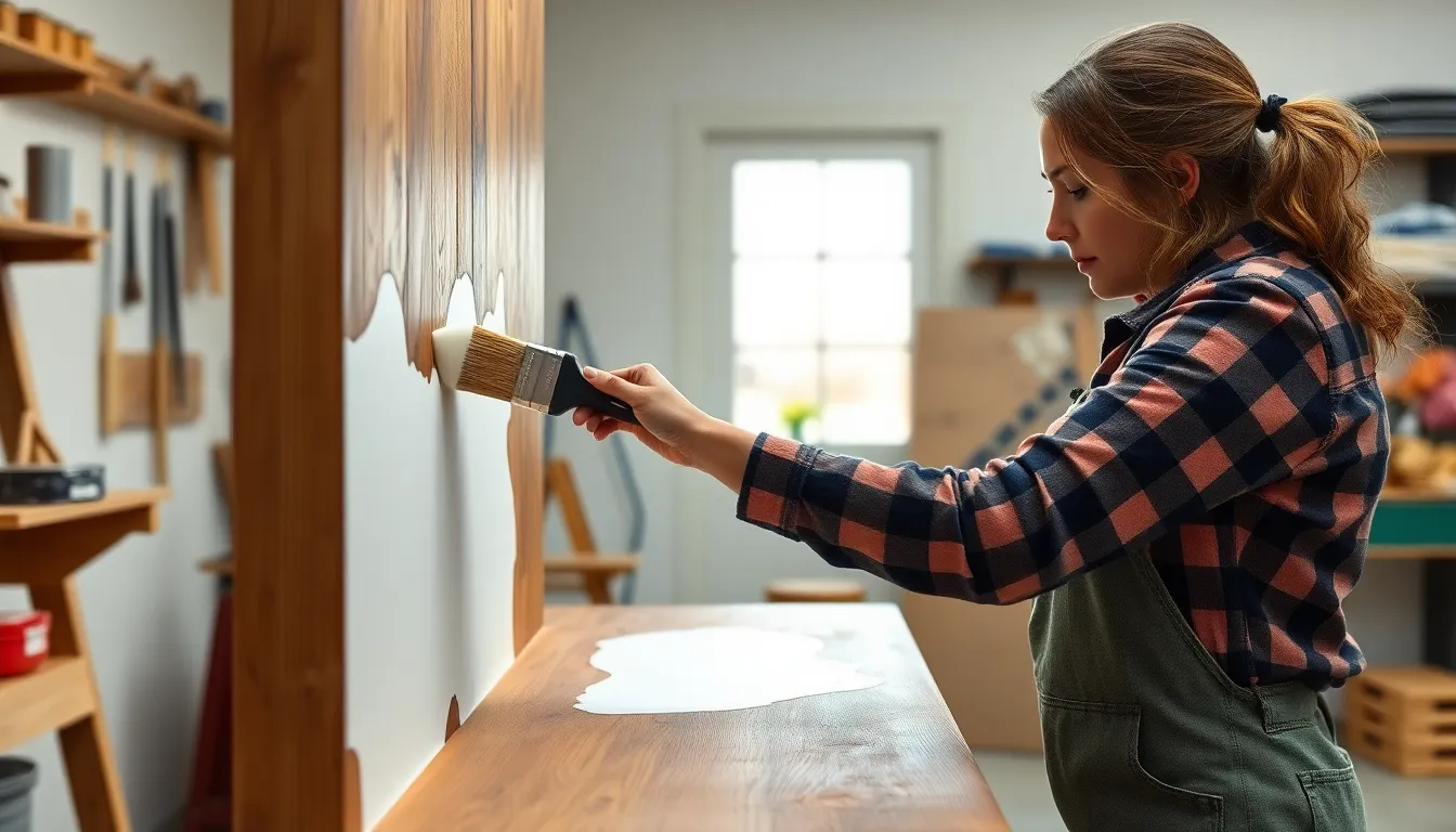 How to Paint Over Stained Wood: A Complete Guide for Perfect Results 4 2 how to paint over stain wood