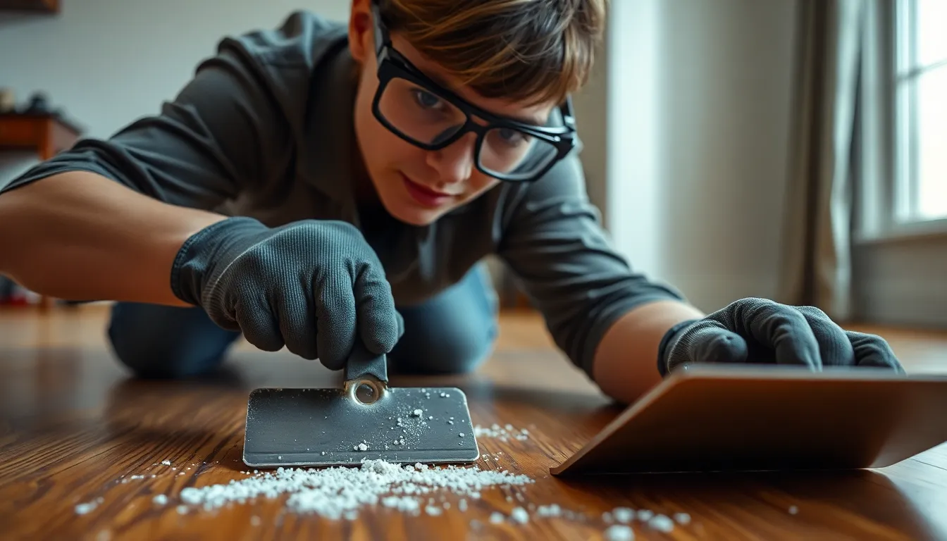 How to Remove Stubborn Glue from Wood Floors: 5 Safe DIY Methods That Work 5 3 how to get glue off wood floors