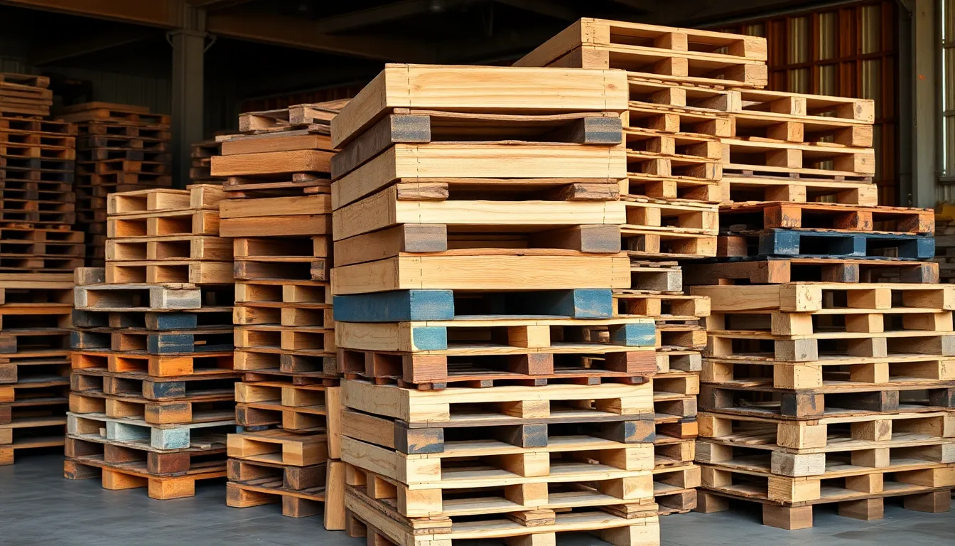 3 what is pallet wood made of