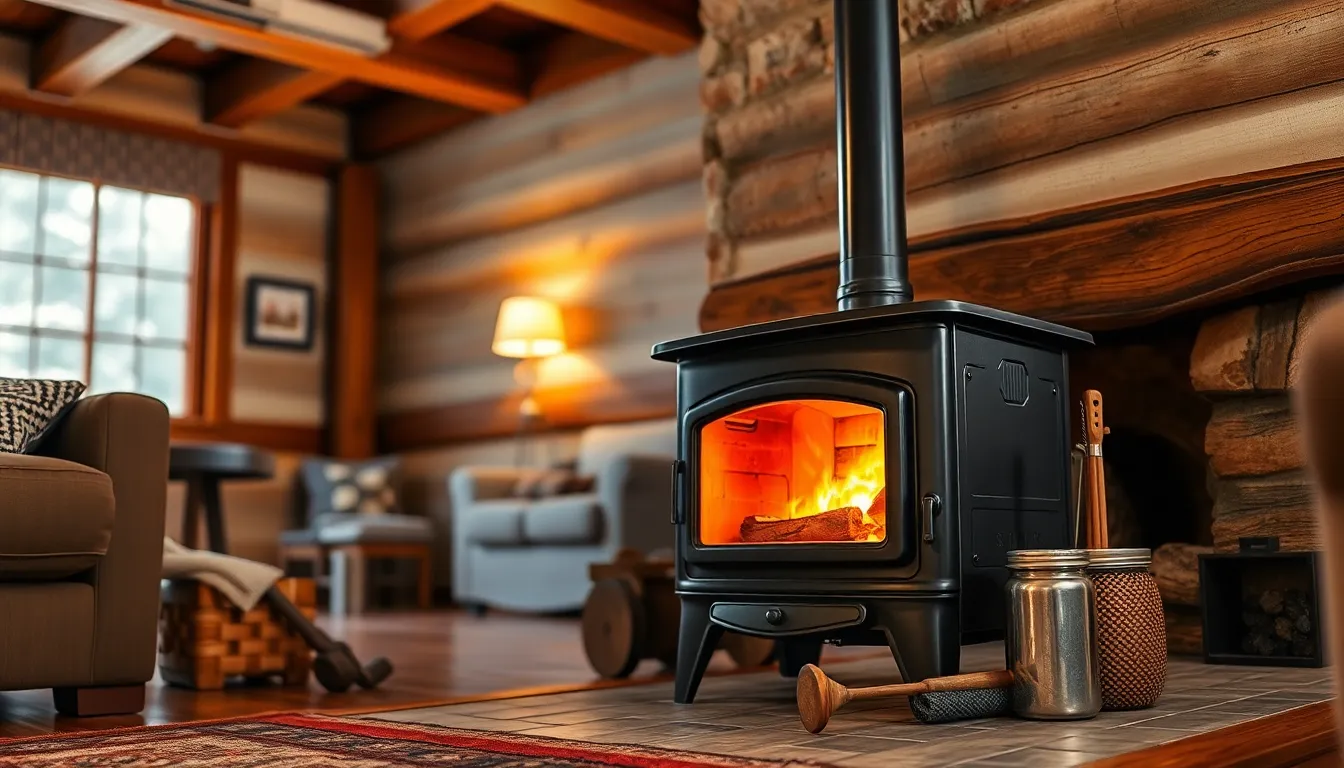 4 can you burn pine in a wood stove