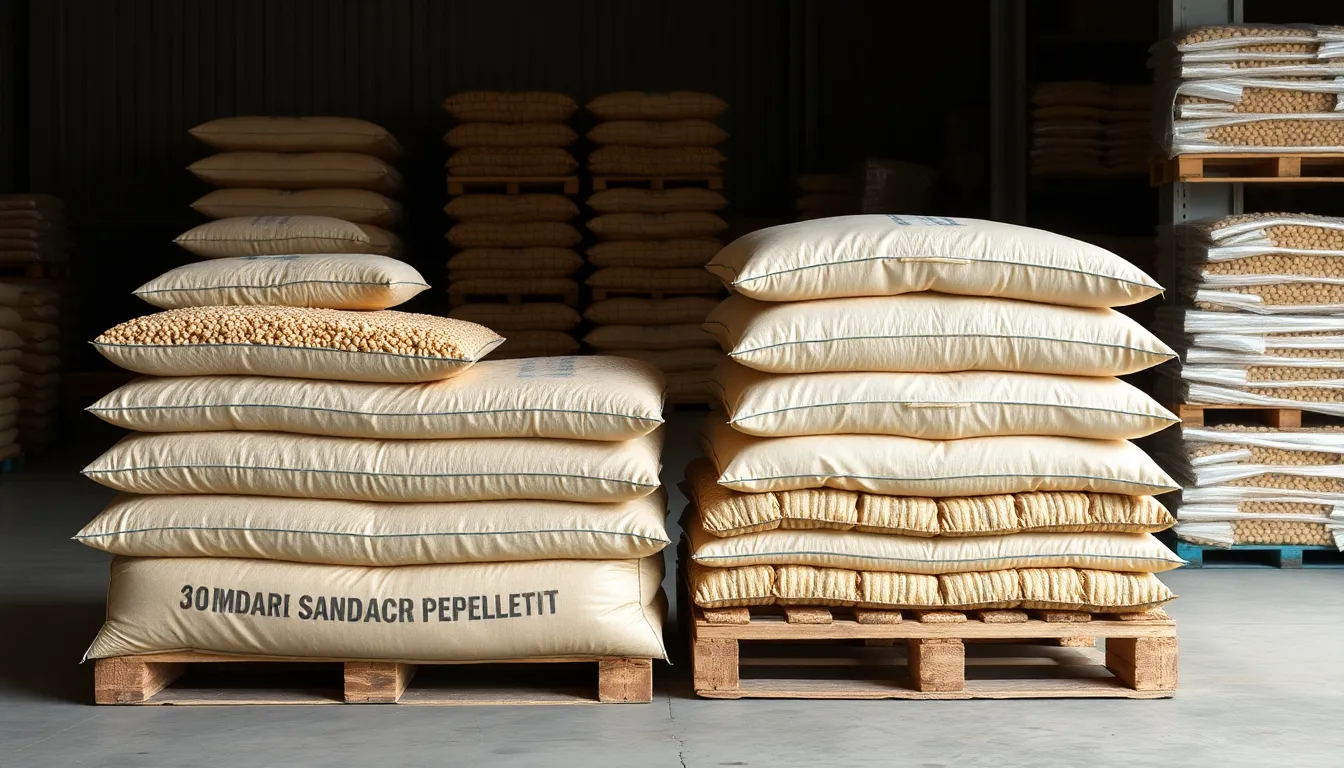4 how many bags on a pallet of wood pellets