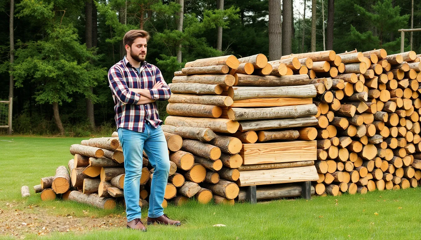 4 how much is in a rick of wood