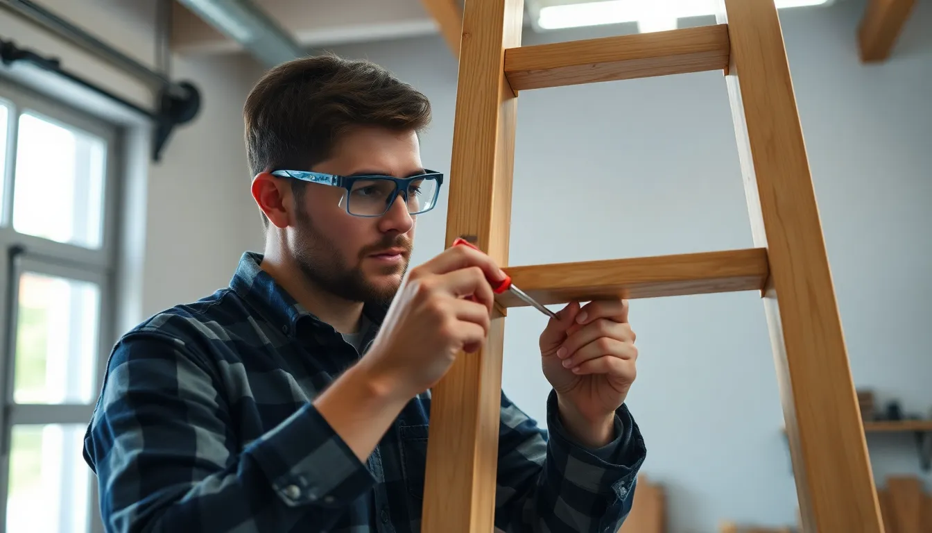 DIY Wooden Ladder Guide: Build Your Own For Under $50 | Easy Step-by-Step Tutorial 6 4 how to make wooden ladder