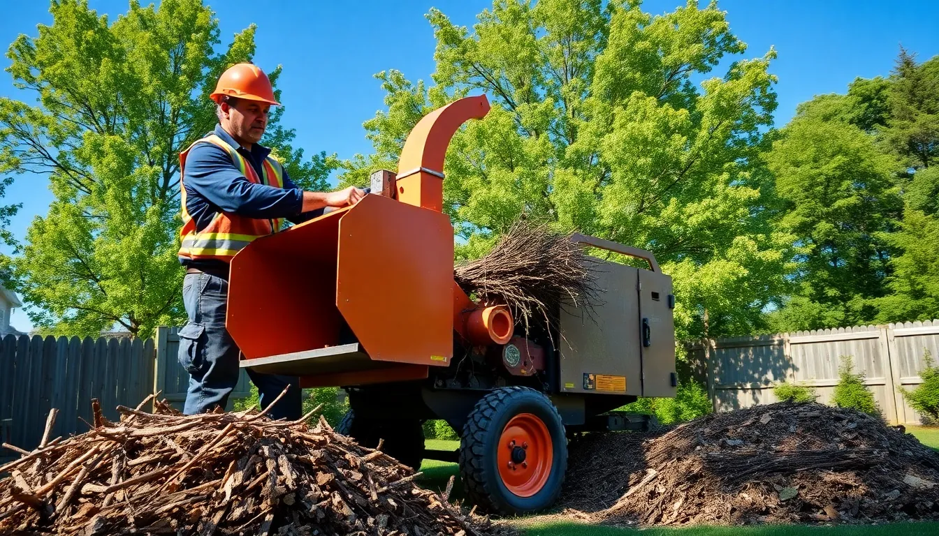 5 how much is a wood chipper rental