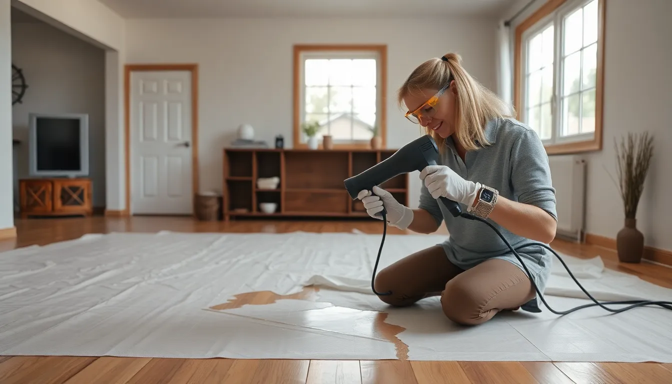 How to Remove Stubborn Glue from Wood Floors: 5 Safe DIY Methods That Work 7 5 how to get glue off wood floors