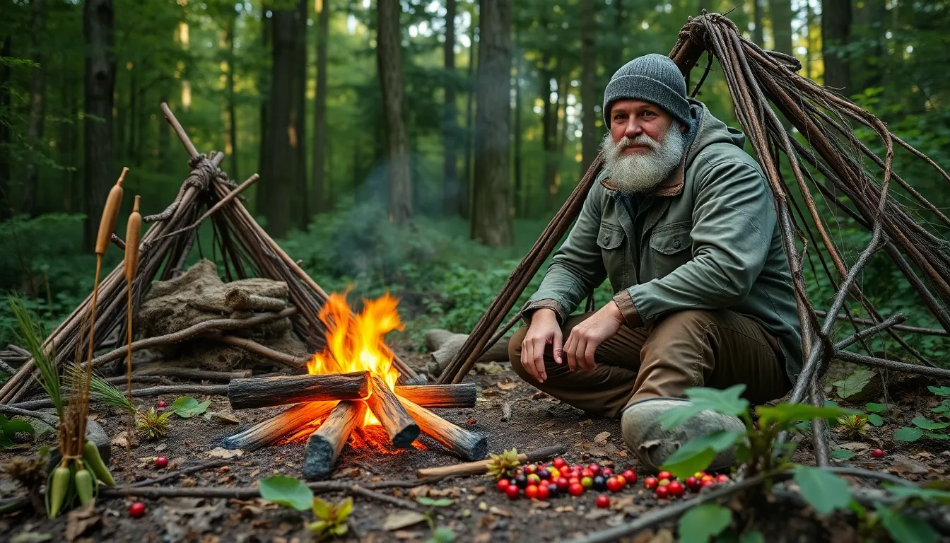 5 how to stay alive in the woods book