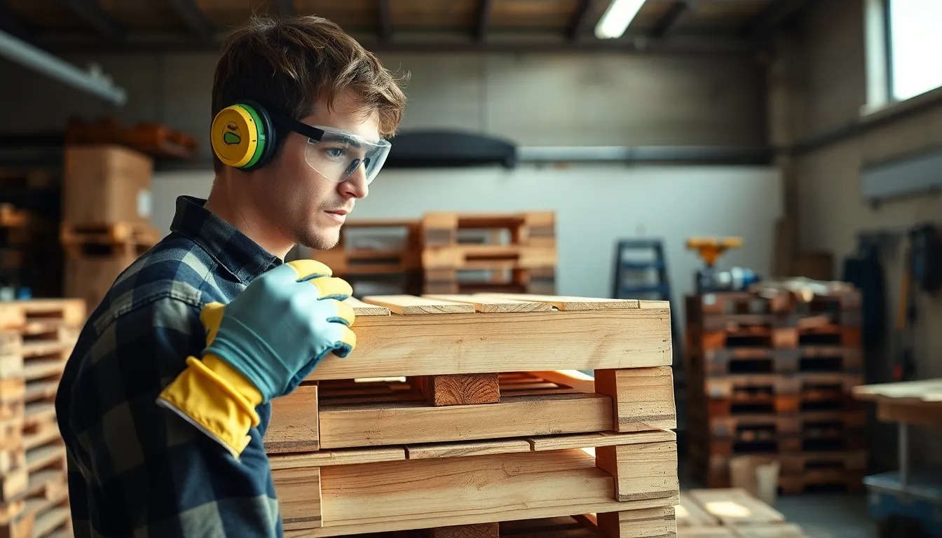 5 what is pallet wood made of