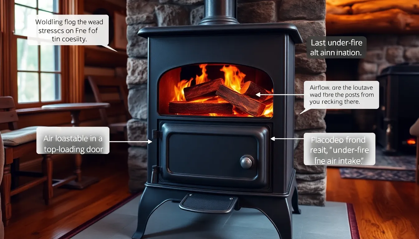 can you burn coal in wood stove