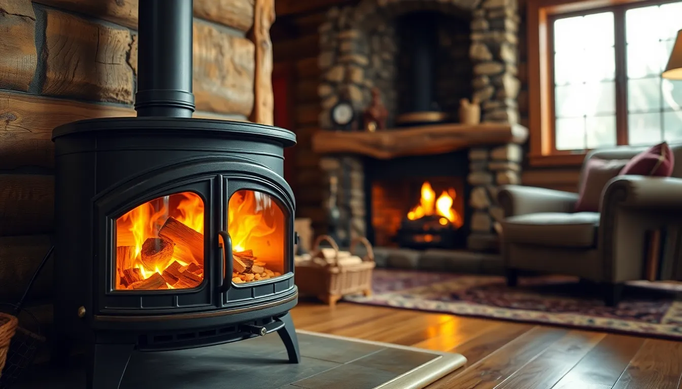 can you burn pellets in a wood stove