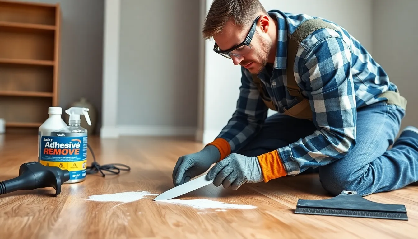 How to Remove Stubborn Glue from Wood Floors: 5 Safe DIY Methods That Work 2 how to get glue off wood floors