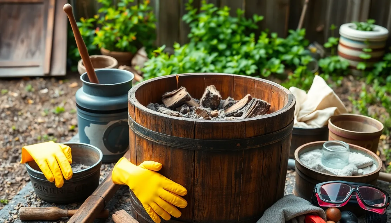 DIY Wood Ash Lye: Traditional Homemade Solution for Soap Making & Cleaning 2 how to make wood ash lye