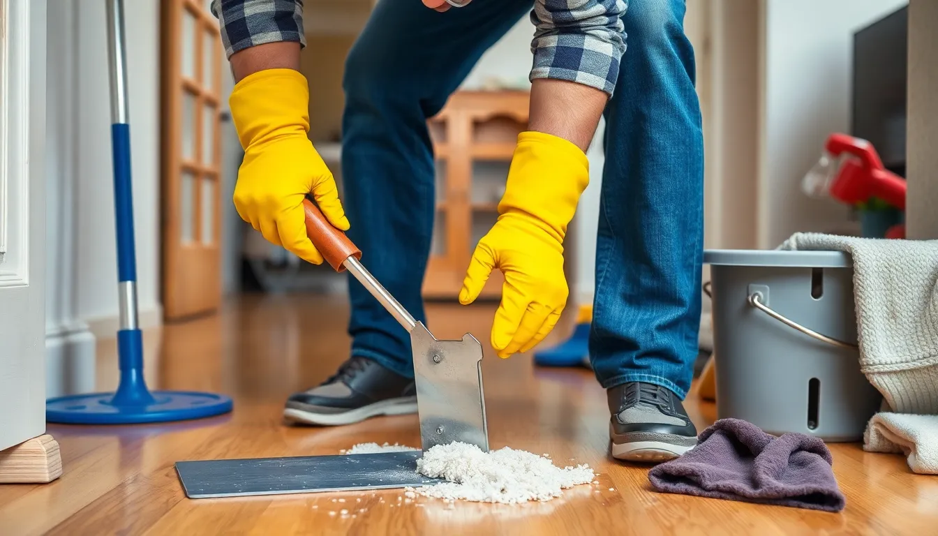 How to Remove Carpet Adhesive from Wood Floors - 5 Easy Methods That Work 2 how to remove carpet adhesive from wood