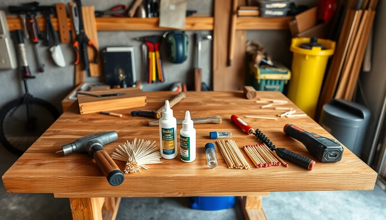 how to repair a stripped screw hole in wood