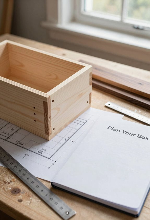 box box plans size wood joints